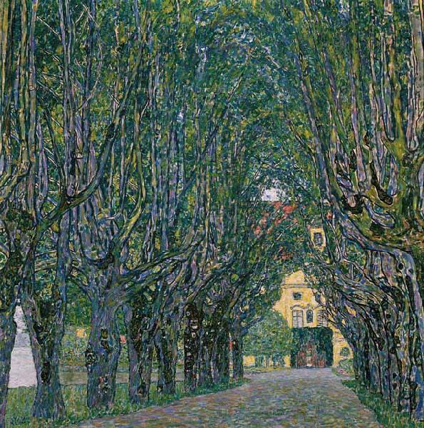 Gustav Klimt Avenue in the Park of Schloss Kammer china oil painting image
